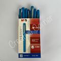 MandG X-100 Gel Pen 0.5 mm | AGPV8671 (X100) | Imported Medium point stick | Sleek, stylish design | Metal clip | Rubber coated | Available in black and Blue colors | Pack of 1pc | Pack of 12pcs |. 