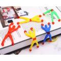 Pack Of 12 Sticky Spider Man Climbing Wall Toy For Kids Sticky Toys Kid Wall Climbers Spider Men Flip 'n' Stick Spiderman Spidey Flip & Sticky Hands SpidermanRoll Toy Party Favors. 