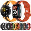Watch Strap For Realme Watch 3 2 pro Band For Realme watch S Pro Wristband 20 22mm Sport Silicone Watchband Bracelet Accessories. 