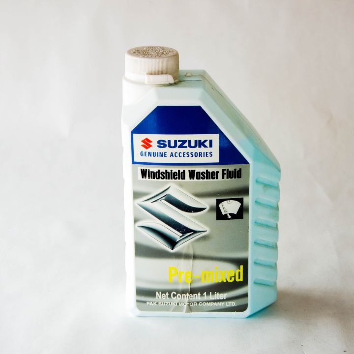Suzuki Genuine Windshield Washer Fluid - Windshield Cleaner, Glass Cleaner, Windscreen Cleaner, Long Lasting Shine