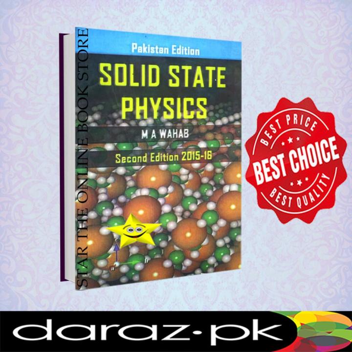 Solid State Physics by M.A. Wahab 2nd edition Pakistani