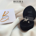 Crystal Crown Spinning Ring - Adjustable Ring for Women Girls - Beeba. 