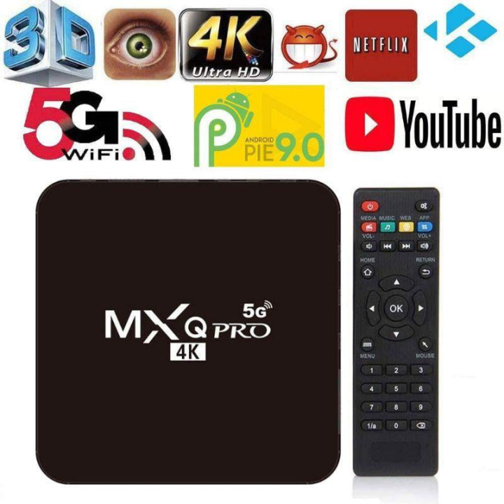 Smart Box MXQ Pro 4K TV Box with Android 11, RK3228A, Original 1GB RAM, 8GB Storage - Tv Box MXQ Pro - Smart Box Android - Android Box Android TV Box - TV | TV box |  Box |