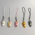 Y2K Phone Charm Keychain Animal Cat Phone Strap Lanyard for Women Girls Bag Backpack Ornament Car Keys Holder Jewelry. 