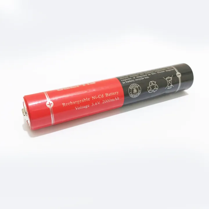 Geepas:%202500mah%203.6v%20Size-3sc%20Cell%20Nicd%20Rechargeable%20Battery%20%20With%20Button%20Top%20Geepas%20Torch%20Light%20Battery%20Cell%203.6V%203SC%202500mAh%20and%202000mAh%20-%20Image%205