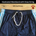 Side Stripped Men Trousers for Regular Jogging Sleeping Pajamas in Full and Half Length Cargo Pants in Black M L XL 2XL 3XL 4XL Waist Sizes. 