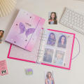 A5 Kpop Photocard Binder Photo Cards Collect Book Storage Album Hardcover Notebook Korea Stationery. 