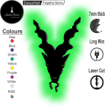 InsideDecors (ID) ISI 3D Markhor Logo LED Wall LED  Lamp/silhouette – Pak Army Pride Wall Decor, Gaming Room WALL LED Light, Pakistani National Symbol – Patriotic Night Light for Home & Office. 