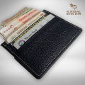 CARDHOLDER 6 POCKET AND 1 CASH POCKET Mini Card Holder Leather Wallet for Men and women Slim card Holder Wallet Lightweight-. 