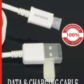 ORIGINAL LOGO EMBOSSED WITH CAP PACKING DATA AND CHARGING CABLE COPPER 55 INCH 140CM LENGTH MICRO USB. 