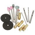 Portable Mini Electric Wood Carving Tool Set + 30Pcs Diamond Wood Carving. 
