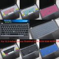 For 12.5 Inches Lenovo ThinkPad X390 X250 X260 X270 X280 Soft Ultra-thin Silicone Laptop Keyboard Cover Protector. 