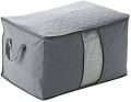 1Pc Large Capacity Non-Woven Storage Box for Clothing And Bedding Storage Semitransparent Durable Clothes Storage Boxes. 
