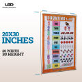Counting 1-10  Wall Chart | 1-10 Counting with Pictures wall Poster for Classrooms  | HD Pictures Presentation on 200 grams Laminated Card 20*30 inches. 