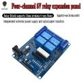 3A 240V 4 Channel  Relay Module Opto-isolator Xbee Bluetooth Bee Relay Shield Expansion Board Switch For Arduino HomeApp. 