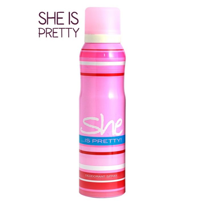 She is PREETY Body Spray For Girls Women Ladies 200ml