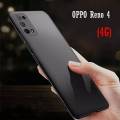 Oppo Reno 4 Case Soft TPU Back Cover Shockproof Silicone Bumper Anti-Fingerprints Full-Body Protective Case Cover. 