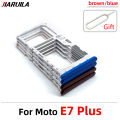 New SiM Tray For Moto E6 Play E6s E7 Plus E7i Power E20 E40 SIM Card Slot SD Card Tray Holder Adapter. 