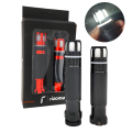 Universal Rizoma LED Rubber Aluminum Motorcycle Handle Bar Soft Grips Throttle Grip CNC LED RS-30 7/8" 22mm - BLACK. 