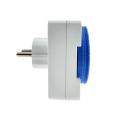 EU Timer Switch Timer Plug 24 Hours In Mechanical Grounded Programmable Smart Countdown Loop Sockets Indoor Auto Power Off. 