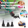 Portable Cordless Leaf Blower HY ECHO, 18V, 4.0AH, Garden Blower, Battery Blower, Electric Leaf Blower with Battery and Charger With Inflatable Function, Suitable for Leaves Blowing, Dust and Snow. 