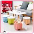 High Quality Portable Drum Storage Stool and Sitting Chair  - High Quality Dool Stool And Space Saver - Premium Quality BPA Free Drum Stool And Space Organizer - Multipurpose Stool. 