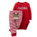 New [BetGO]Boy And Girl Chritma Chritma Hardy Chritma Fawn Long-leeved Trouer Two Piece et Clothe pring And Autumn Baby Girl Clothe Kid Fortnite Toddler kirt hort Pantie Dre Unicorn Mickey Minnie Kid Dree Prince Robe Infanti. 