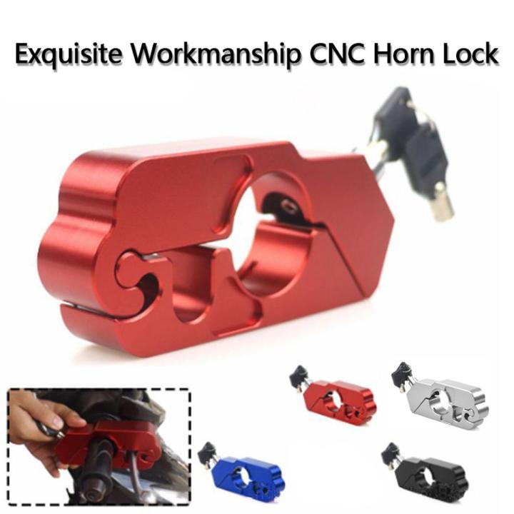 Universal Motorcycle Handlebar Lock Grip Security Safety Locks Motorcycle Grip Lock professional design