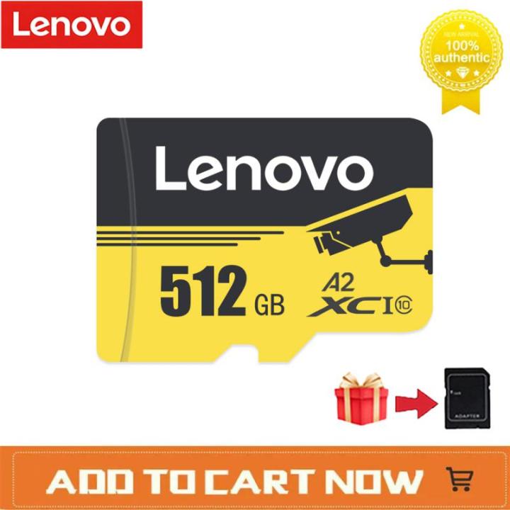 Original Lenovo Micro TF SD Card 8/16/32/64/128/256/512GB TF Memory ...