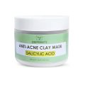 CLAY MASK | ANTI-ACNE CLAY MASK | SALICYLIC ACID | 200G | MASK | FACE MASK | MZ SKINCARE. 