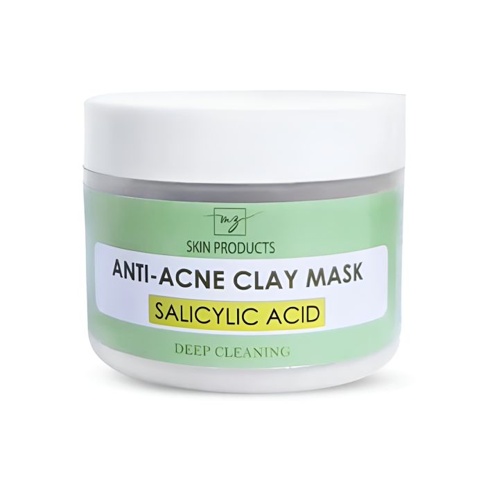 CLAY MASK | ANTI-ACNE CLAY MASK | SALICYLIC ACID | 200G | MASK | FACE MASK | MZ SKINCARE