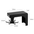 6 Hooks Kitchen 360° Rotating Hook Storage Rack Rotating Cooking Utensils Holder Hanging Cabinet Kitchen Tool Towel Spoon Pan Pot Organizer. 