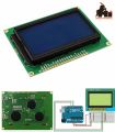LCD12864 graphic 128x64 LCD Display Module Blue Screen. 