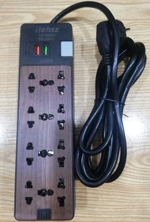 Heinz%20HZ%20M24U%20Socket%20Extension%20Lead%20facny%20&%20Heavy%20Duty%209ft%20High%20Quality%20Wire%20-%20Image%204