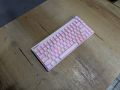 Wireless Gaming Keyboard RED Light keyboard, blue Switch, a versatile mechanical keyboard that offers WIRELESS connectivity. Featuring real RGB backlighting and 61 custom keys, this compact 60% TO 70% keyboard, 2.4G and 3 Bluetooth connection support. 