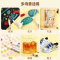 Sneer 48 color acrylic marker pen art water-based color painting waterproof quick-drying hand-painted graffiti DIY goo card. 