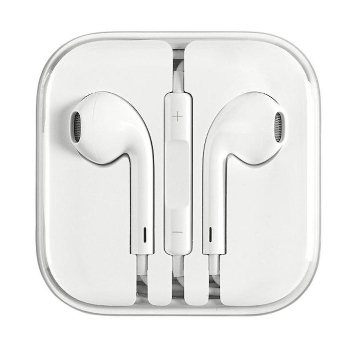 Apple 3.5mm with Remote and Mic Wired Headphones MD827LL/A - White
