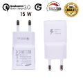 Samsung Fast Charger 18W or 15W 5V/2A 9V/1.67A Adapter for Galaxy S7/S7 Edge/S6/Edge/Edge+/Note Edge/ J3 & Other Smartphones Compatible For All Android Devices. 