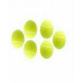 Pack of 6 - Tennis Ball - Yellow. 