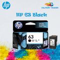 HP 63 Black compatible Ink Cartridge F6U62AA. 