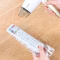 5pcs Plastic Remote Control Cover Heat Shrinkable Film Thermoplastic Waterproof Dustproof TV Air Conditioner Remote Control Case Size: about 20X7.7cm(8"X3"). 