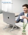Foldable Laptop Stand ABS Holder For Macbook Air Pro Accessories Convenient. 