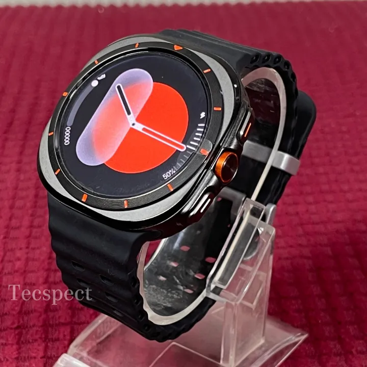 Samsung%20Galaxy%20JS%20Watch%207%20Ultra%20Smart%20Watch,%201.43%20inch%20AMOLED%20Display,%20Health%20and%20Fitness%20Tracking,%20IP68%20Waterproof,%20Compatible%20with%20iOS%20and%20Android,%20Multiple%20Strap%20Colors,%20Wireless%20Charging%20-%20Image%202