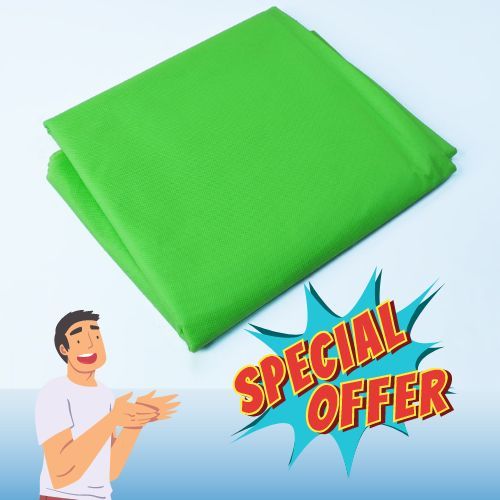 5×8ft Green Screen Chroma Key,Green Screen For Studio,Green Backdrop,Green Background Cloth,Video Photo Background Green