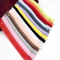 Pack of 12 Multicolored Nylon Zippers Set (16 Inches) | Durable & Flexible Zippers for Bags, Shirts, Crafts & Clothing. 