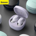 BASEUS WM01 Wireless Earbuds - TWS Bluetooth 5.3 Earphones - Deep Bass Sound Waterproof Mini Sports Earphones for iOS/Android Headphones. 