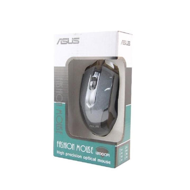 Asus 1200CPI Ergonomic Design USB Wired 3D Optical Mouse