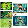 Ben 10 Fancy Backdrop Ben 10 Theme Fancy Panaflex Ben 10 Birthday Party Banner Code 1. 