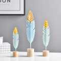1 Piece Home Decoration Piece Leaf Style Side Table Decoration for Home. 