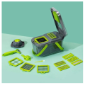 22 in 1 Vegetable Slicer Chopper Vegetable Cutter with 13 Blades, with Container Cutter Egg Slicer Cheese Grater Veggie Dicer And Onion Mincer Chopper. 